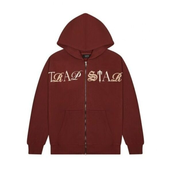 Sudadera Trapstar London Script con cremallera original