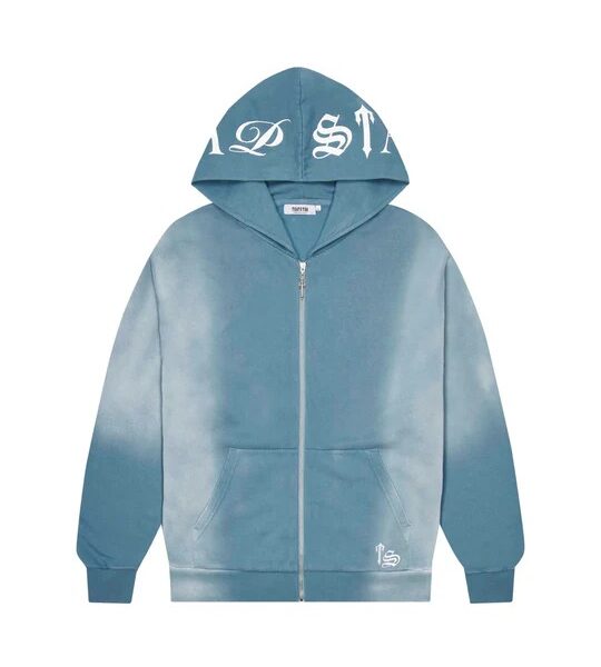 Sudadera Trapstar Script azul - Original urbana