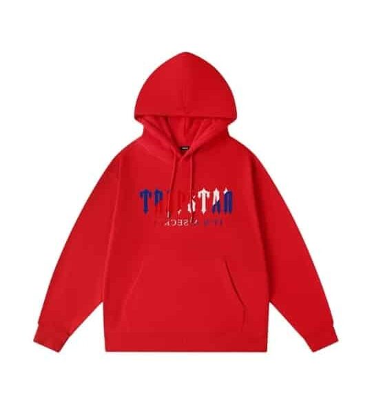 Sudadera Trapstar Chenille Decoded roja original