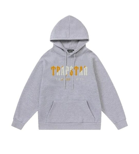 Sudadera Trapstar Decoded color campana dorada original