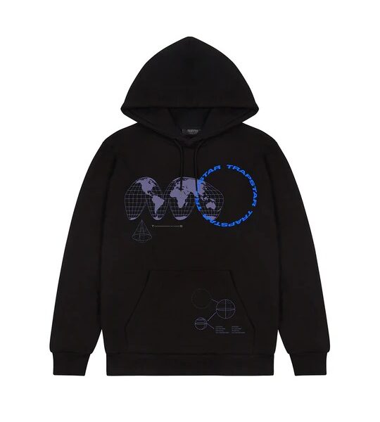 Sudadera Trapstar Global Takeover negra original
